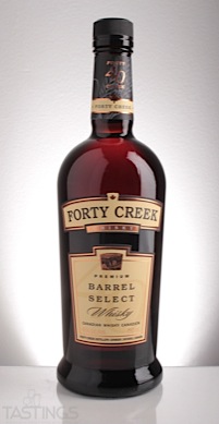 forty creek barrel select whiskey