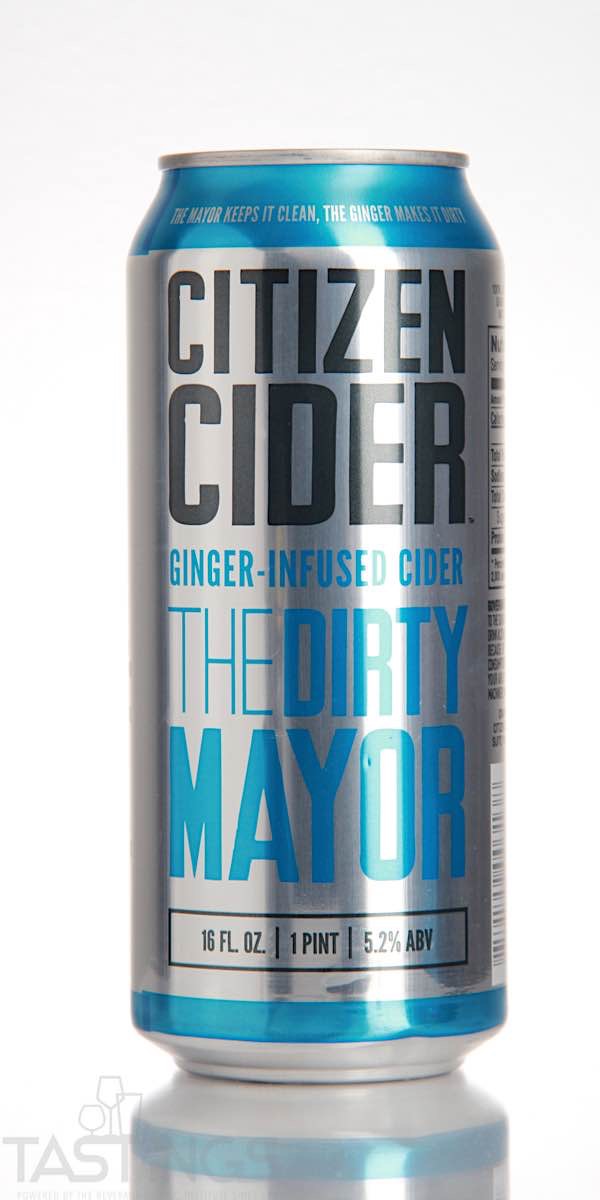 Citizen Cider The Dirty Mayor Ginger Infused Cider USA Cider Review