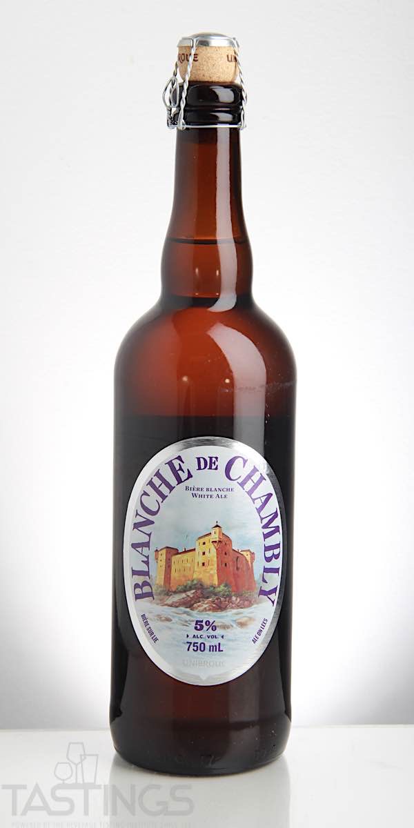 Unibroue Blanche De Chambly Belgian Style White Ale Canada