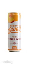 Mighty Swell Peach Spiked Hard Seltzer