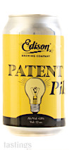Edison Brewing Patent Pilsner