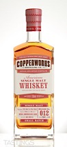 Copperworks Distilling Company American Single Malt Whiskey