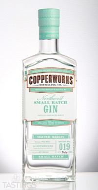 Copperworks Distilling Company Northwest Small Batch Gin Usa