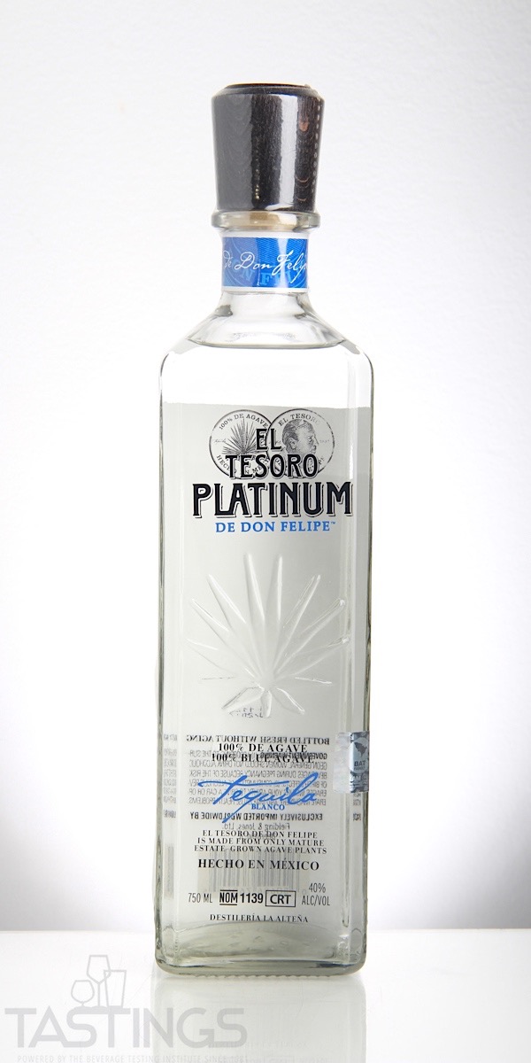 El Tesoro Blanco Tequila Mexico Spirits Review Tastings