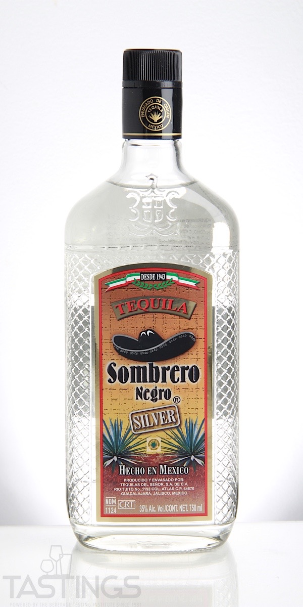 Sombrero Negro Tequila Silver Mexico Spirits Review Tastings