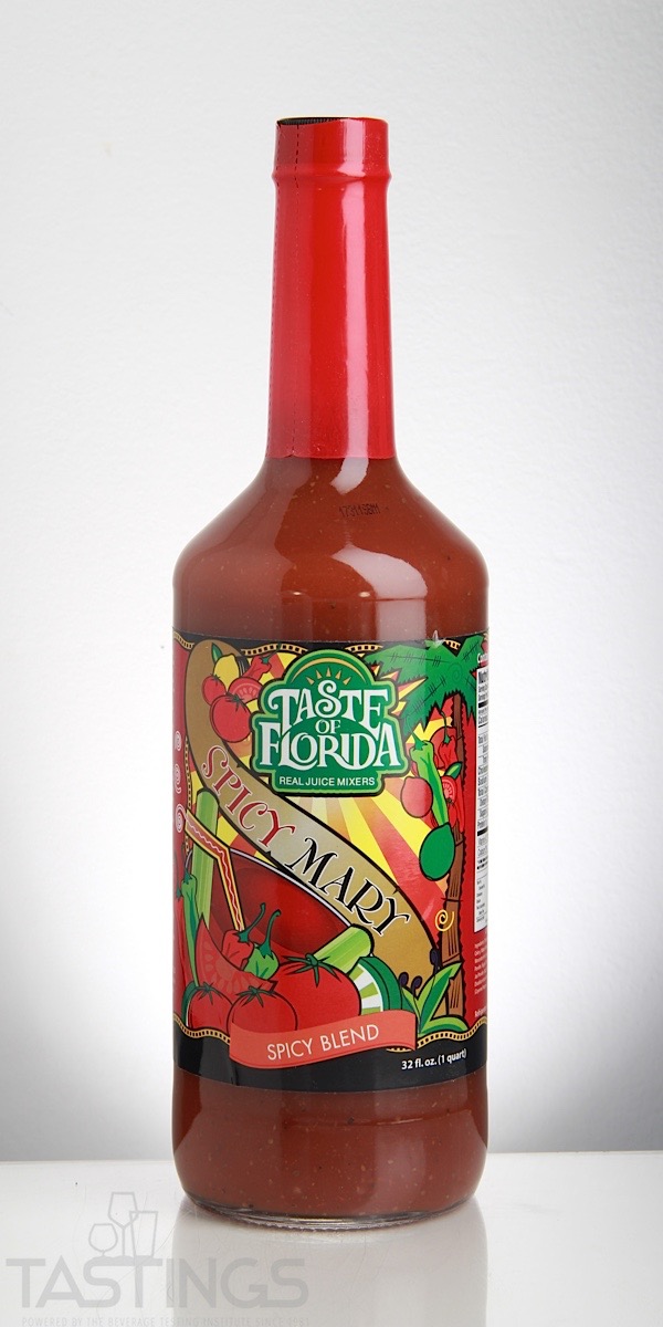 Taste of Florida Spicy Bloody Mary Mixer USA Mixer Review Tastings