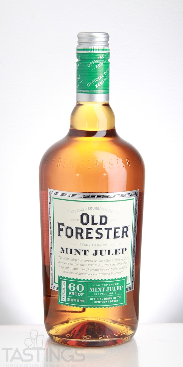 Old Forester Ready to Drink Mint Julep USA RTD Review Tastings