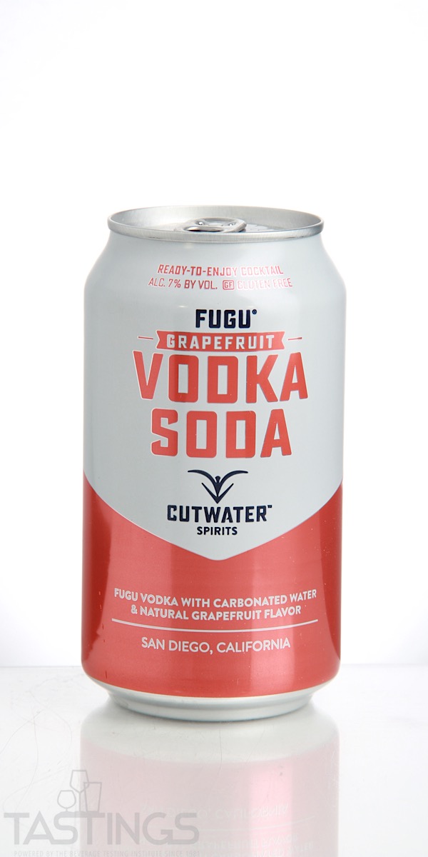 Cutwater Fugu Vodka Soda Grapefruit RTD USA RTD Review Tastings