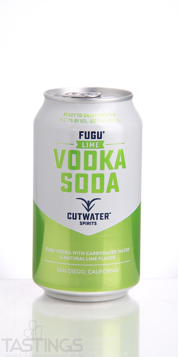 Cutwater Fugu Vodka Soda Lime RTD USA RTD Review Tastings