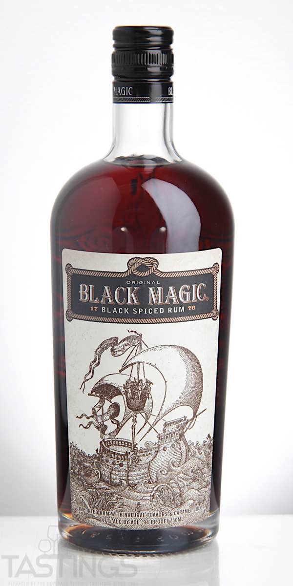 Black Magic Black Spiced Rum USA Spirits Review Tastings