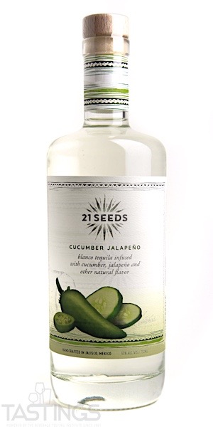 21 Seeds Cucumber Jalepeno Tequila Mexico Spirits Review | Tastings