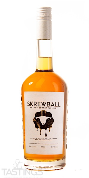 Skrewball Peanut Butter Flavored Whiskey USA Spirits Review | Tastings