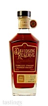 Davidson Reserve Single Barrel No. 15-0120 Tennessee Straight Bourbon Whiskey
