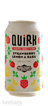 Quirk Strawberry Lemon & Basil Hard Seltzer