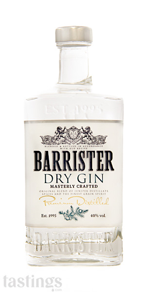 Barrister Dry Gin Russia Spirits Review | Tastings