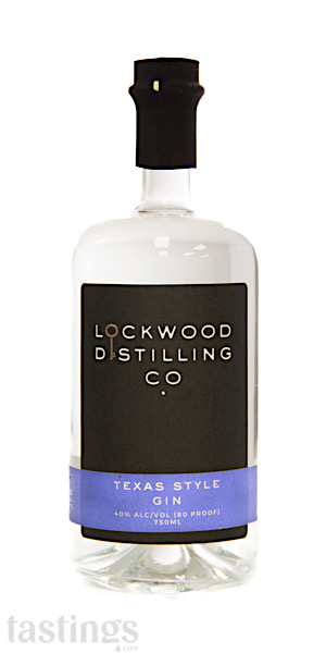 Lockwood Distilling Company Texas Style Gin USA Spirits Review | Tastings