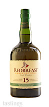 Redbreast 15 Year Old Single Pot Still Irish Whiskey