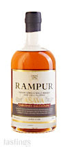 Rampur Asava Cabernet Sauvignon and Bourbon Barrel-Aged Indian Single Malt Whisky Batch No. 1348