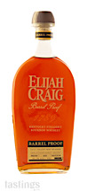 Elijah Craig Barrel Proof Straight Bourbon Whiskey Batch No. B523