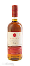 Red Spot 15 Year Old Single Pot Still Irish Whiskey