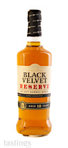 Black Velvet 10 Year Old Reserve Select Barrel Stock Canadian Whisky