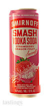 Smirnoff Smash Vodka Soda Strawberry Dragon Fruit