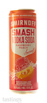 Smirnoff Smash Vodka Soda Raspberry Peach
