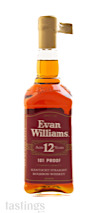 Evan Williams 12 Year Old Kentucky Straight Bourbon Whiskey