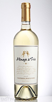 Menage A Trois 2016 White Blend California Usa Wine Review