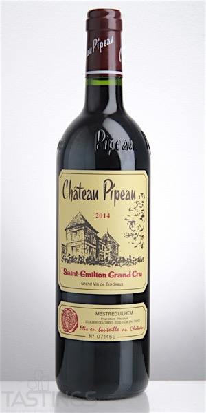 Chateau Pipeau 2014 Grand Cru St Emilion France Wine Review | Tastings