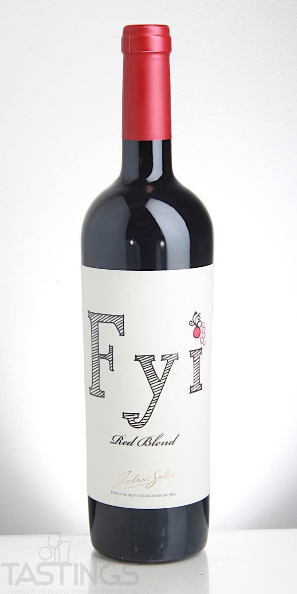 FYI 2017 Red Blend Spain Spain Wine Review | Tastings