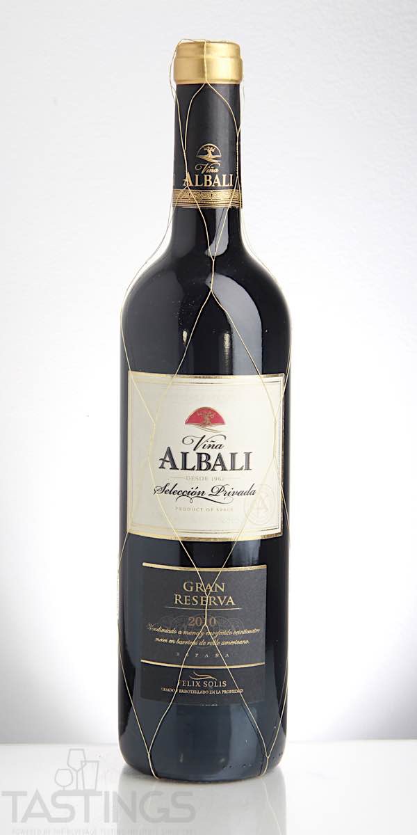 Vina Albali 2010 Gran Reserva Seleccion Privada Tempranillo Valdepenas ...