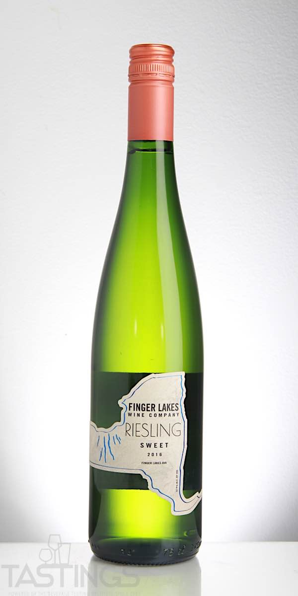 Finger Lakes Wine Co 2016 Sweet Riesling Finger Lakes USA Wine Review
