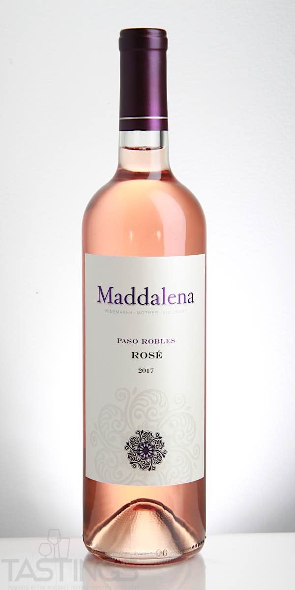 Maddalena 2017 Rosee Paso Robles USA Wine Review Tastings