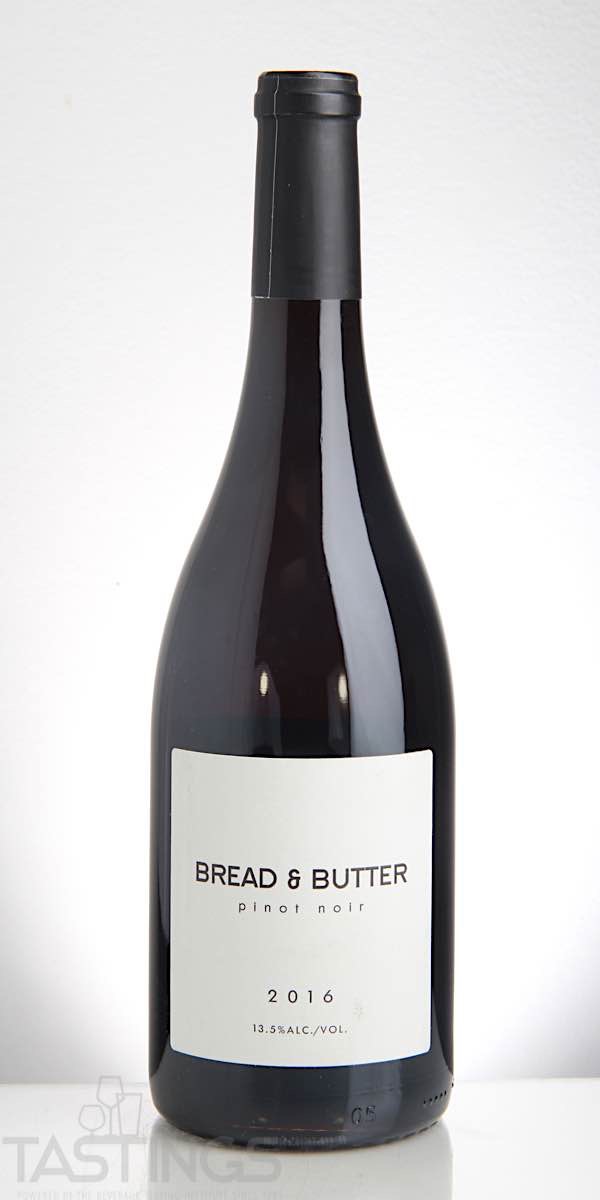 Bread And Butter 2016 Pinot Noir California Usa Wine Review Tastings