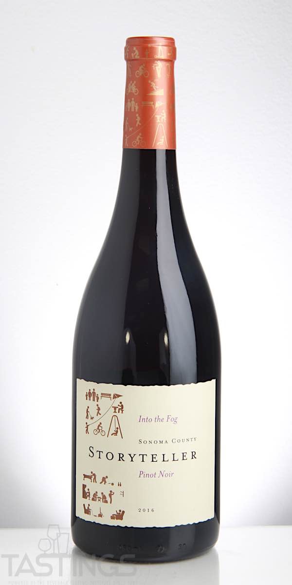 Storyteller 16 Pinot Noir Sonoma County Usa Wine Review Tastings