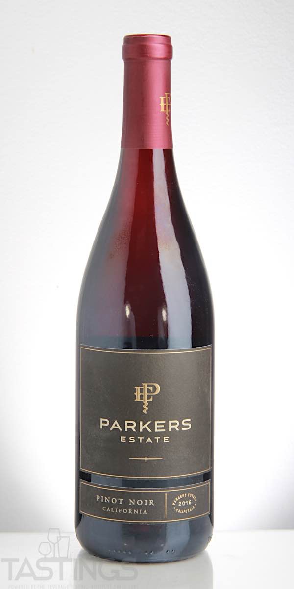 Parker s Estate 2016 Pinot Noir California USA Wine Review Tastings