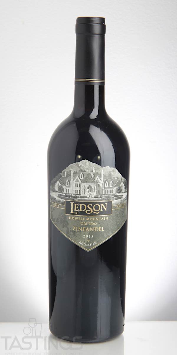 Ledson 2015 Old Vine Zinfandel Howell Mountain USA Wine Review Tastings