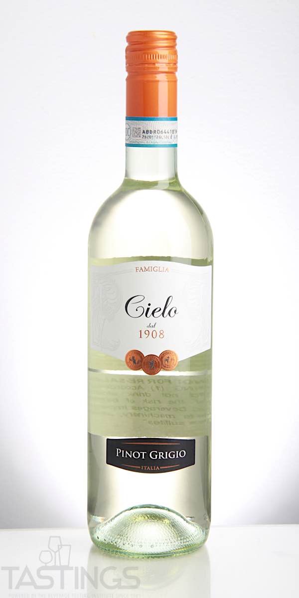 Cielo 2017 Pinot Grigio Delle Venezie DOC Italy Wine Review | Tastings