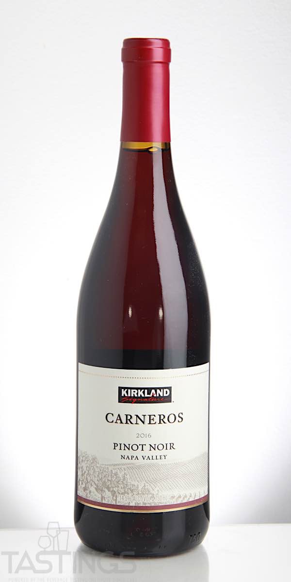 Kirkland Signature 2016 Pinot Noir Carneros Napa Valley USA Wine Review