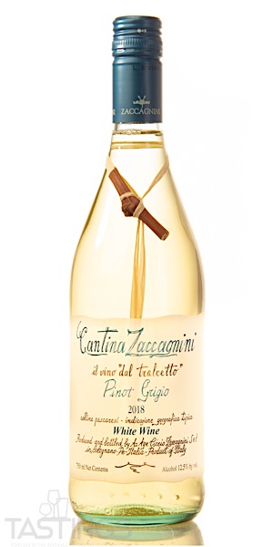 Cantina Zaccagnini 2018 Pinot Grigio Colline Pescaresi IGT ...