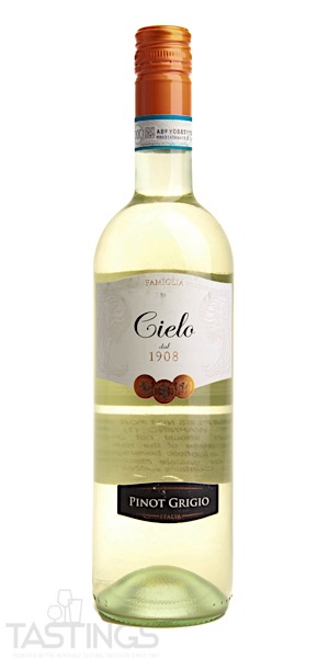 Cielo 2018 Pinot Grigio Delle Venezie DOC Italy Wine Review | Tastings