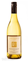 Chesterfield Cellars 2018  Sauvignon Blanc
