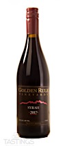 Golden Rule Vineyards 2017  Syrah