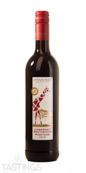African Rock 2019 Cabernet Sauvignon Pinotage Western Cape South Africa Wine Review | Tastings