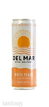 Del Mar Wine Seltzer NV White Peach, California