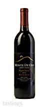Monte De Oro 2015 Estate Grown Reserve Monte De Oro Vineyard, Petite Sirah, Temecula Valley