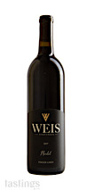 Weis Vineyards 2019 Merlot, Finger Lakes