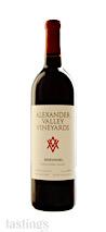 Alexander Valley Vineyards 2019 Zinfandel, Alexander Valley
