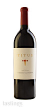 Titus Vineyards 2020  Cabernet Sauvignon